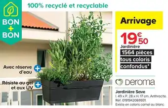 Castorama Deroma jardinière save offre