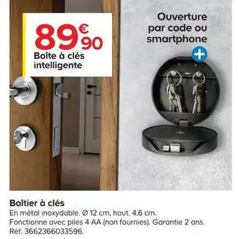 Castorama Boîtier à clés offre
