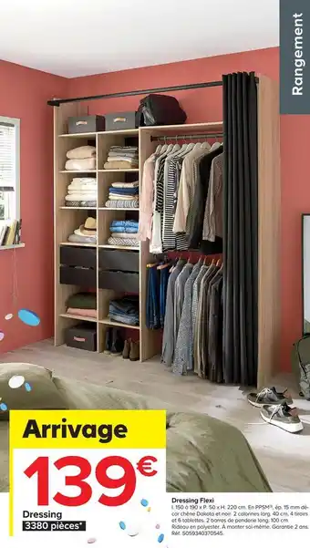 Castorama Dressing flexi offre