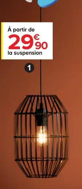 Castorama Goodhome suspension 18 cm offre