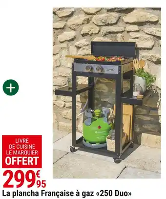Gamm vert La plancha française à gaz 250 duo offre