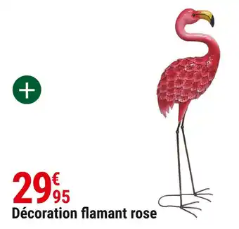 Décoration flamant rose