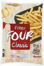 Auchan FRITES AU FOUR CLASSIC SURGELÉES offre