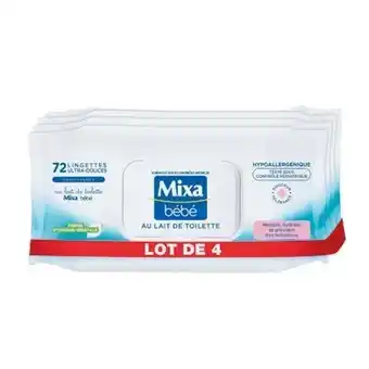 Auchan LINGETTES À L'EAU NETTOYANTE offre