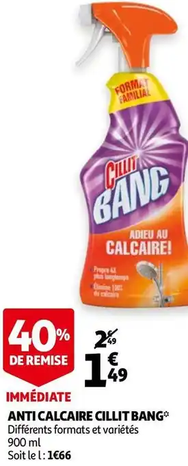 Auchan ANTI CALCAIRE offre