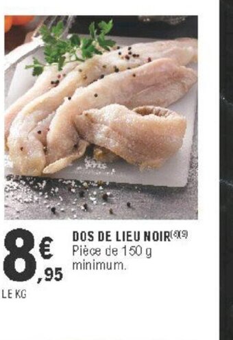 E.Leclerc Dos de Lieu Noir offre