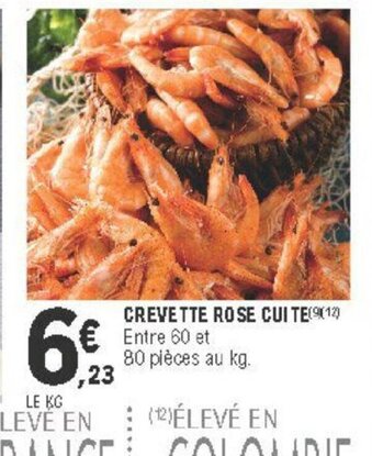 E.Leclerc Crevette Rose Cuite offre