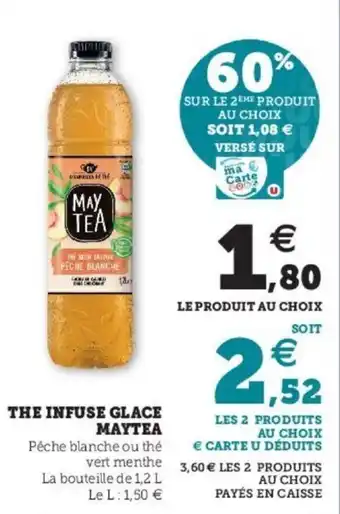 Super U The infuse glace maytea offre