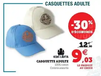 Super U Casquette adulte offre
