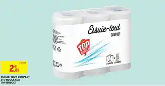 Intermarché Essuie tout compact 3=9 rouleaux top budget offre