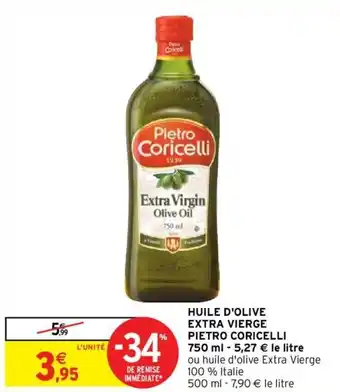 Intermarché Huile d'olive extra vierge offre