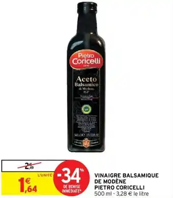 Intermarché Vinaigre balsamique offre