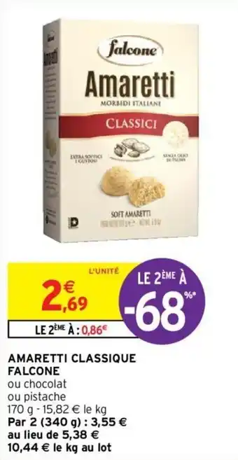 Intermarché Amaretti classique falcone offre