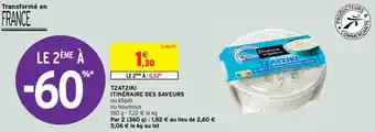 Intermarché Tzatzolo itinéraire des saveurs offre