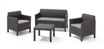 Auchan SALON BAS CHICAGO 4 PERSONNES offre