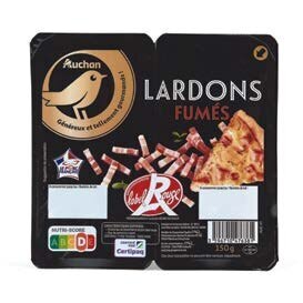 Auchan LARDONS LABEL ROUGE GOURMET offre