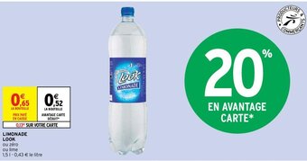 Intermarché Limonade look offre