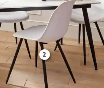 Intermarché Chaise coque Calacatta offre