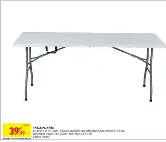 Table pliante