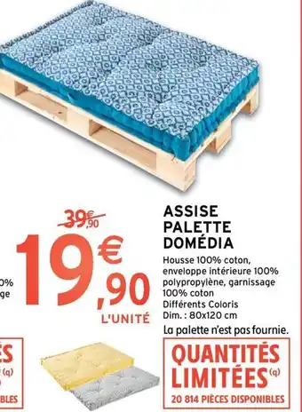 Intermarché Assise palette domédia offre