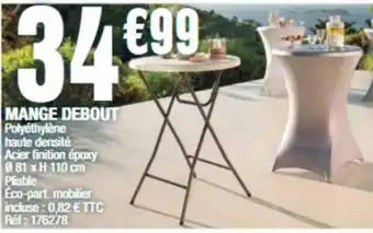 La Foir'Fouille Mange debout offre