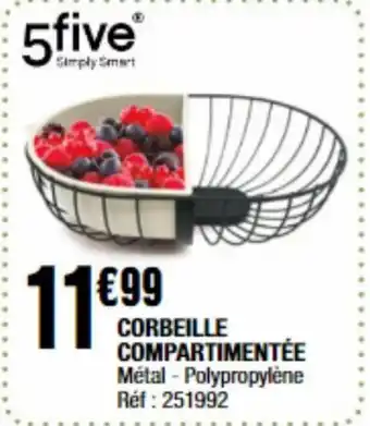La Foir'Fouille Corbeille compartimentée offre