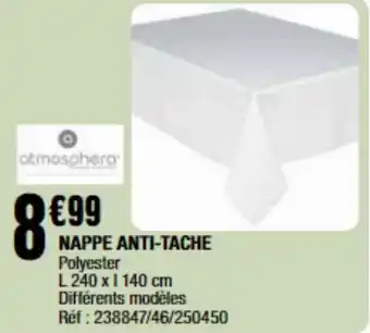 La Foir'Fouille Nappe anti-tache offre