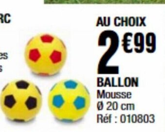 La Foir'Fouille Ballon offre