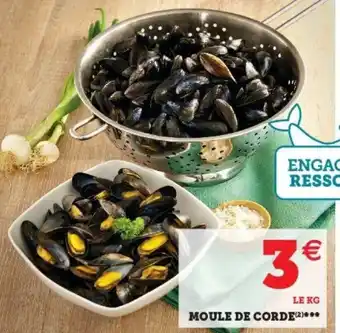 Super U Moule de corde offre