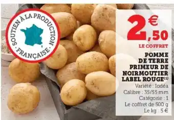 Super U Pomme de terre primeur de noirmoutier offre