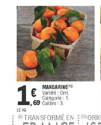 E.Leclerc Mandarine offre