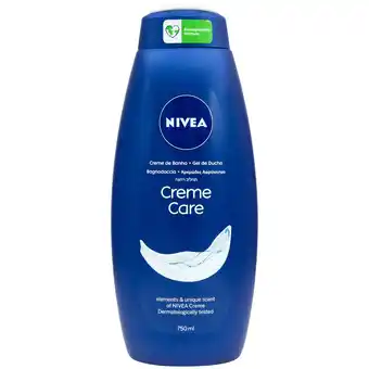 Action Gel douche nivea creme care offre