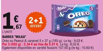 E.Leclerc Milka barres milka offre
