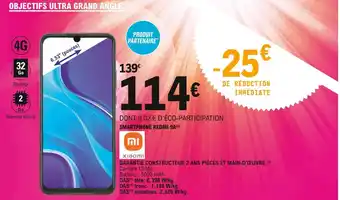 E.Leclerc Xiaomi smartphone redmi 9a offre