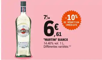 E.Leclerc Martini "martini" bianco offre