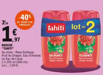 E.Leclerc Tahiti douche offre