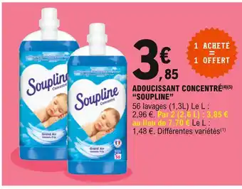E.Leclerc Soupline adoucissant concentré offre