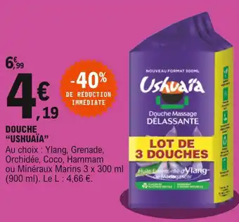 E.Leclerc Ushuaïa douche offre