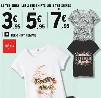 Tissaia tee-shirt femme