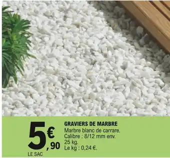 E.Leclerc Graviers de marbre offre