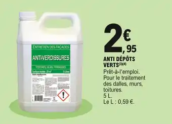 E.Leclerc Anti dépôts verts offre