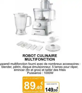 E.Leclerc Robot culinaire multifonction offre