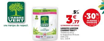 L'arbre vert lessive liquide