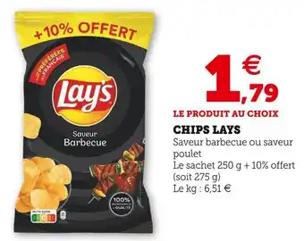 U Express Lays chips offre