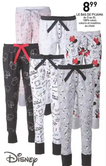 Stokomani Disney le bas de pyjama offre