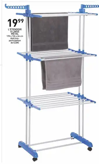 Stokomani L'étendoir à linge métal offre