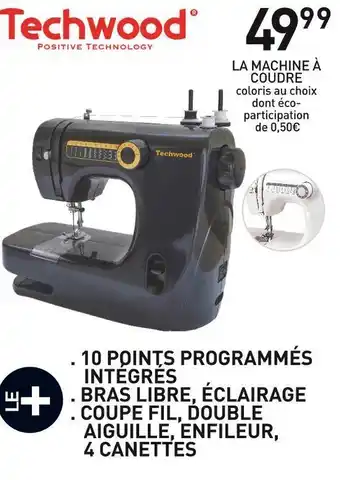 Stokomani Techwood la machine à coudre offre