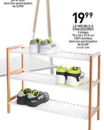 Stokomani Le meuble à chaussures offre