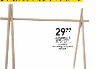 Stokomani Le portant à vêtements offre