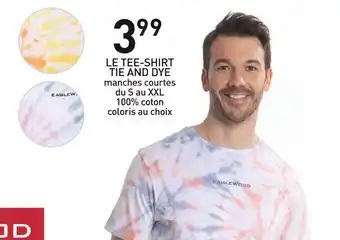Stokomani Eaglewood le tee-shirt tie and dye offre